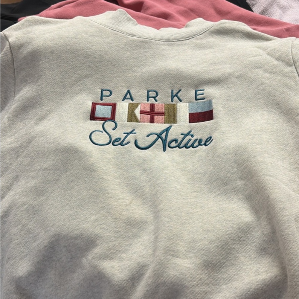 Parker Set Active Cream Sweatshirt for Kids